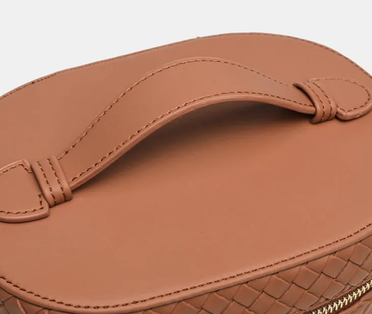 Luxe Woven Vanity Cosmetic Bag detail 5