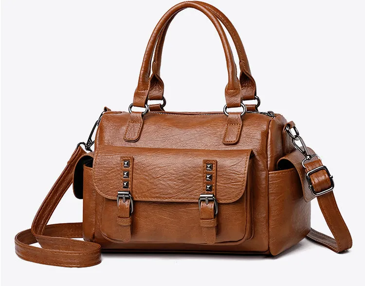 Retro Large Capacity  Shoulder Crossbody Bag detail 3