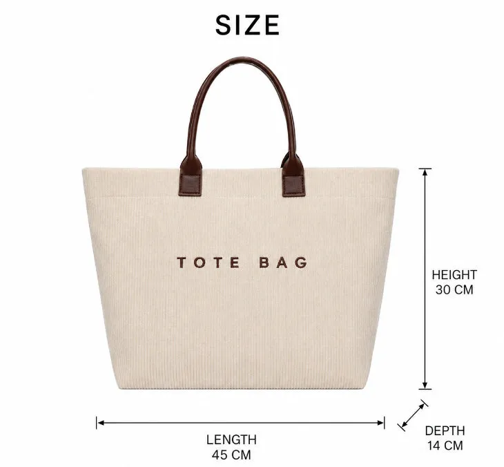 Retrova Letter Tote Bag detail 14