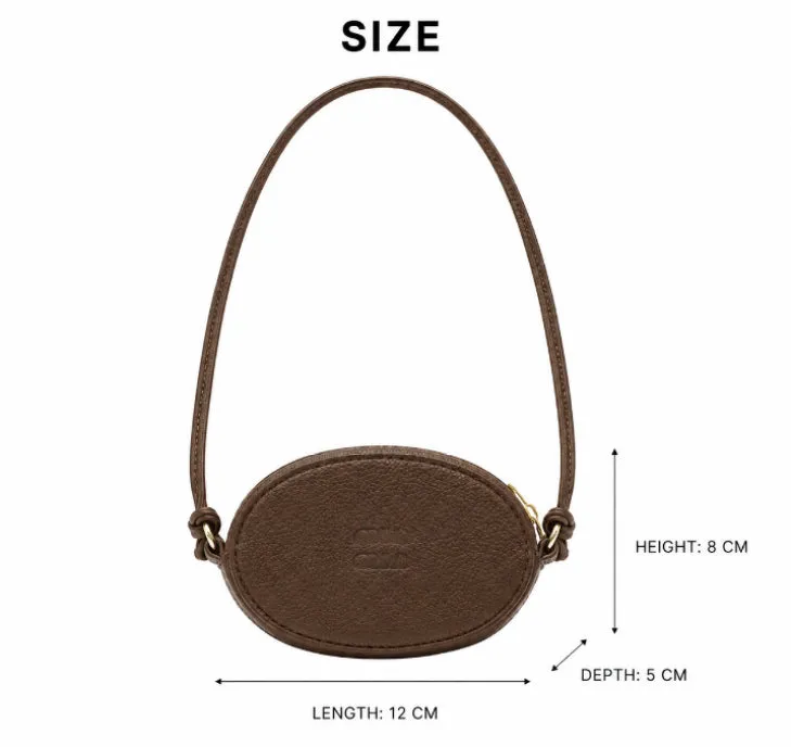 Mini Oval Crossbody Bag detail 8