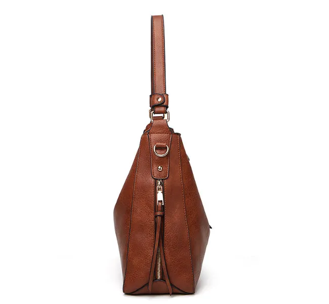 European Retro Shoulder Crossbody Tote Bag detail 1