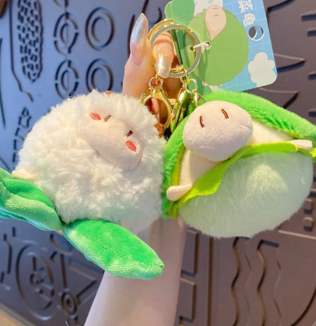 Cute Potato Dog Bag Charm detail 4