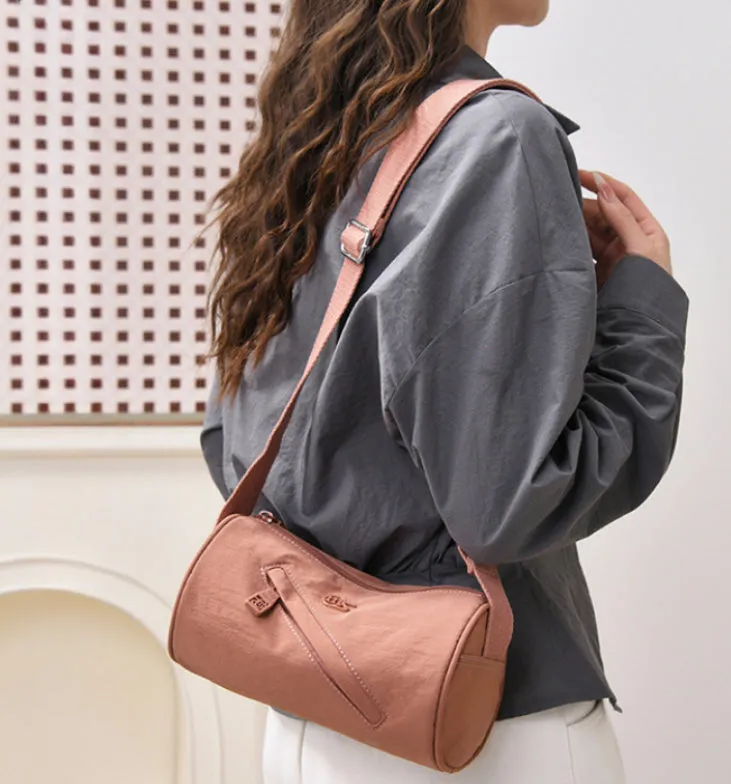 Round Nylon Crossbody Bag detail 14