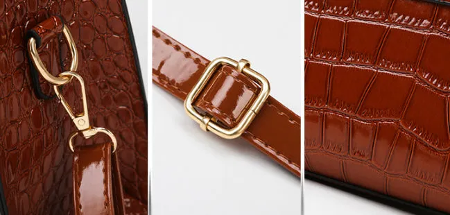 Multi-Piece Mother and Child Shoulder Handbag Set detail 8