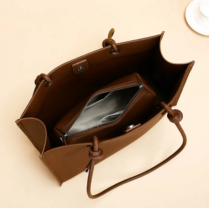 Knotted Strap Women’s Tote Bag detail 8