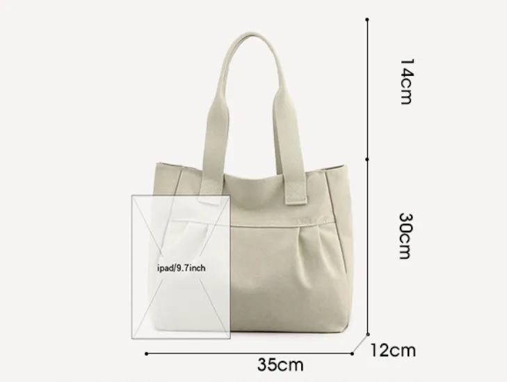 Classic Canvas Shoulder Bag detail 14