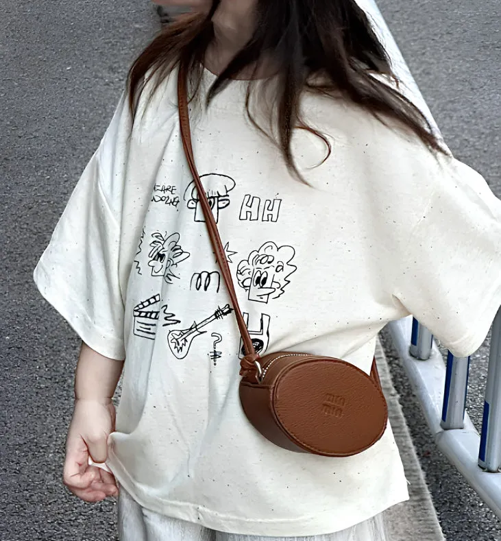 Mini Oval Crossbody Bag detail 9