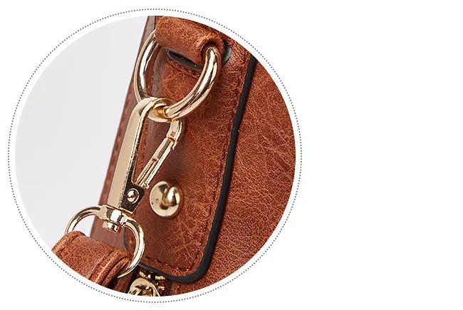 European Retro Shoulder Crossbody Tote Bag detail 12