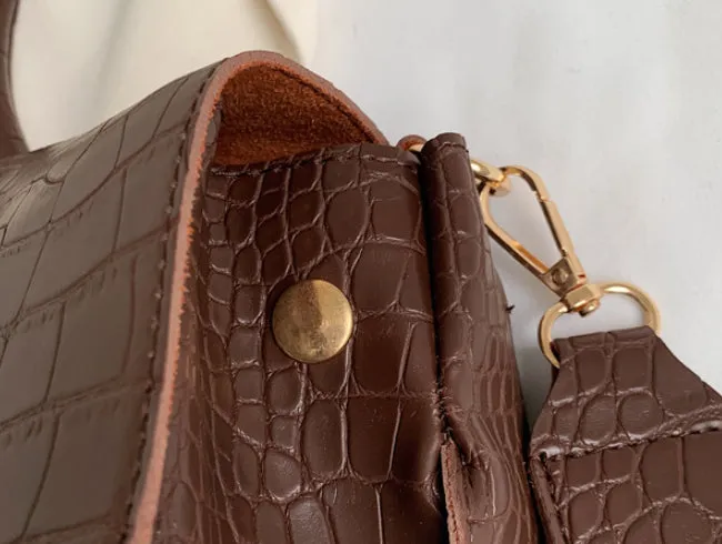 Wide-Band  Commuter Shoulder Tote Bag detail 8