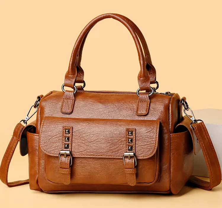 Retro Large Capacity  Shoulder Crossbody Bag detail 20