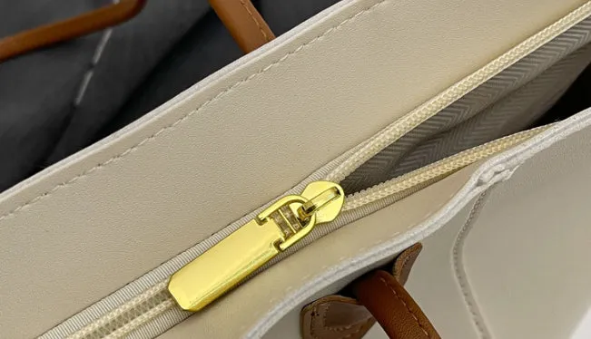 Spring Commuter Textured  Large Capacity Tote detail 9
