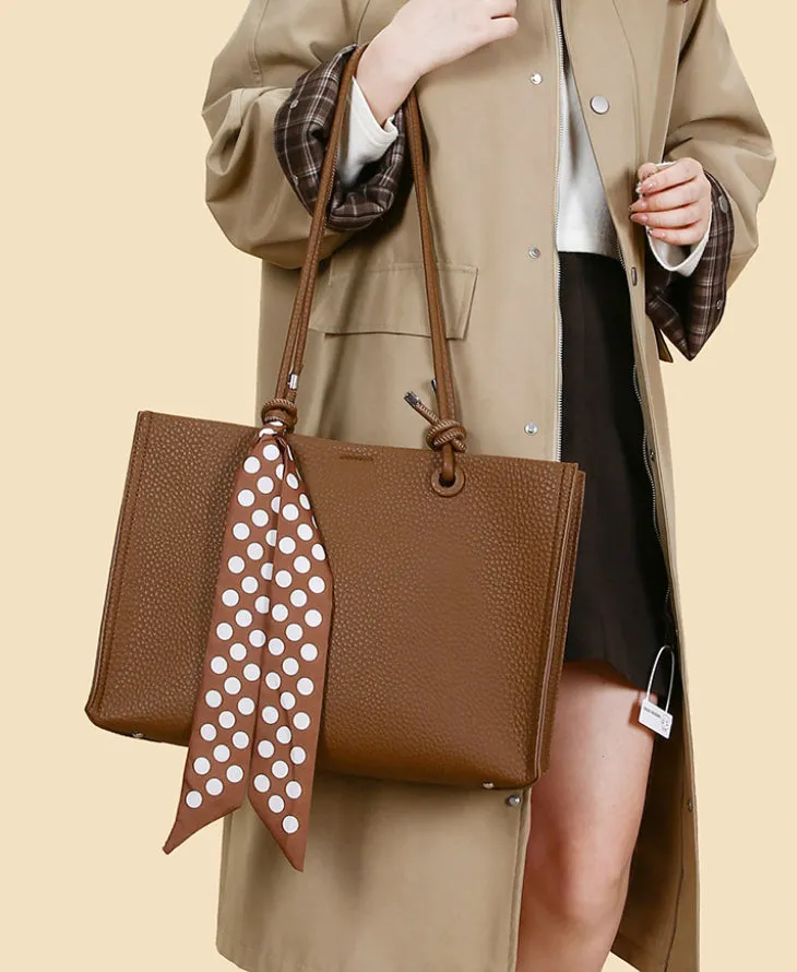 Knotted Strap Women’s Tote Bag detail 11