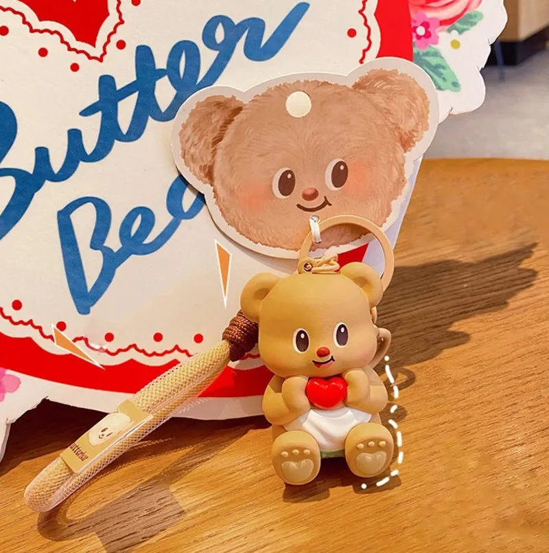 Golden Butter Bear Bag Charm detail 8