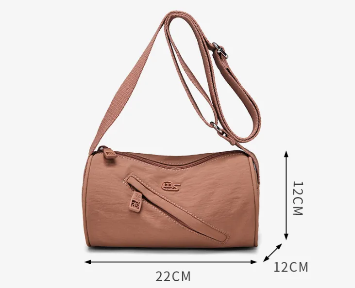 Round Nylon Crossbody Bag detail 13