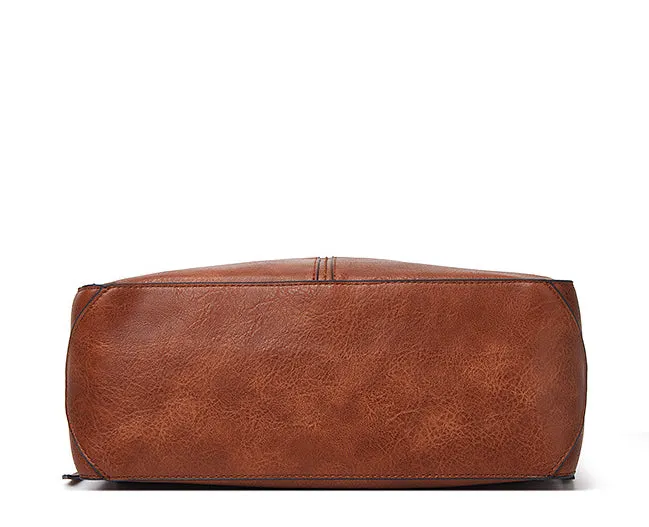 European Retro Shoulder Crossbody Tote Bag detail 4