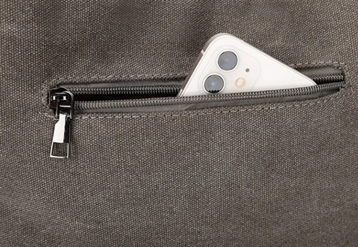 Harper Canvas Shoulder Bag detail 14