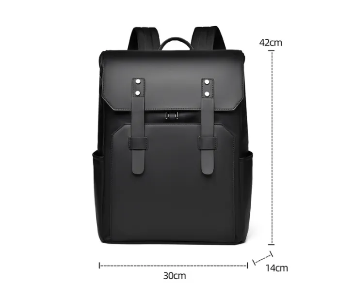 Noir Executive Business Backpack detail 12