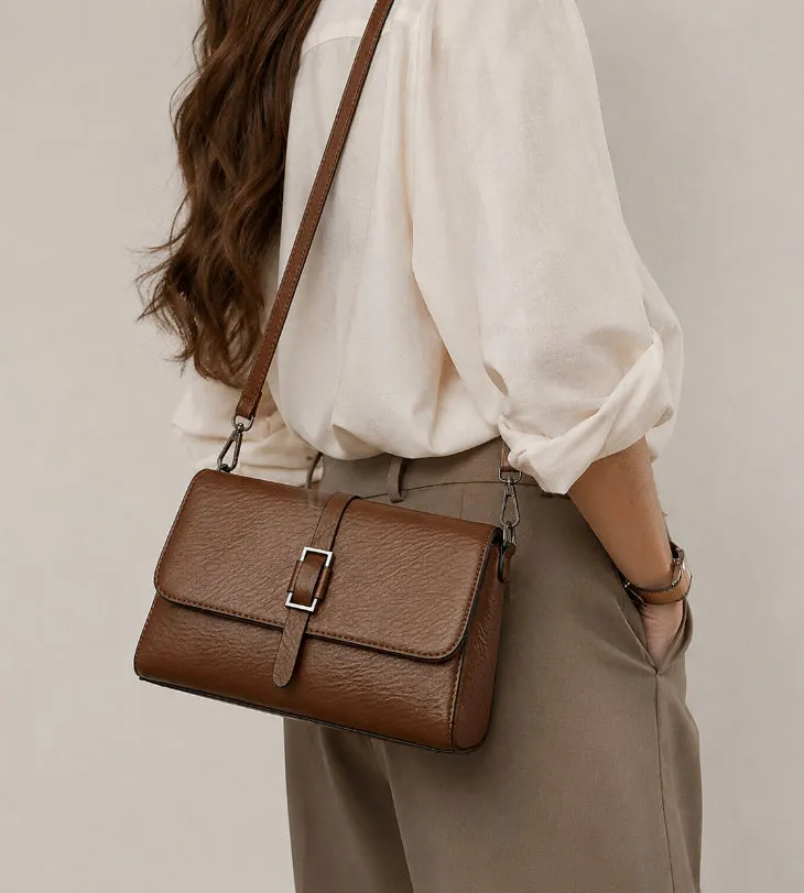 Heritage Buckle Crossbody Bag detail 13