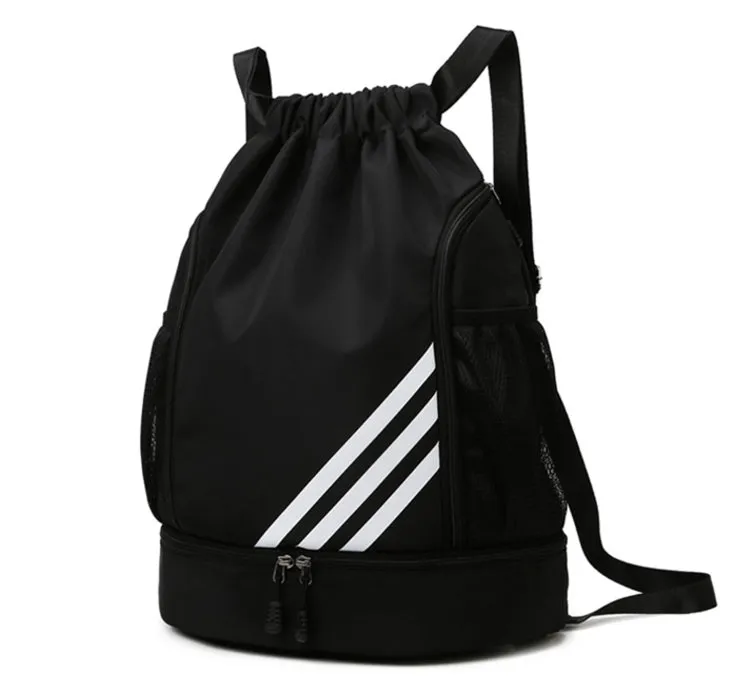 Large Capacity Men's Oxford Cloth Basketball Drawstring Bag detail 3