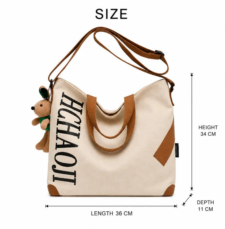 Casual Canvas Tote Bag detail 10