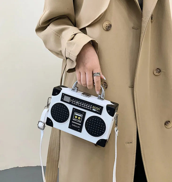Boom Box Retro Handbag detail 6