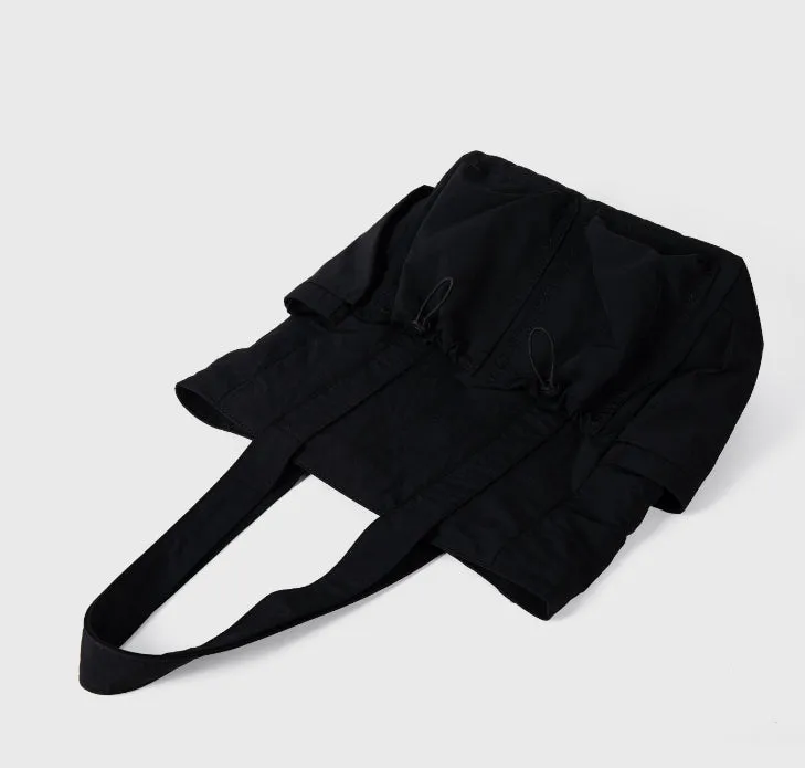 Color Block Multi Pocket Tote Bag detail 5