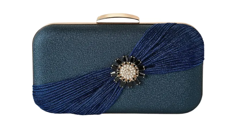 Glimmer Blossom Evening Clutch Bag detail 1
