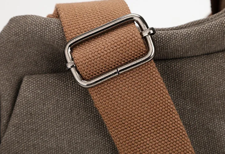 Harper Canvas Shoulder Bag detail 11