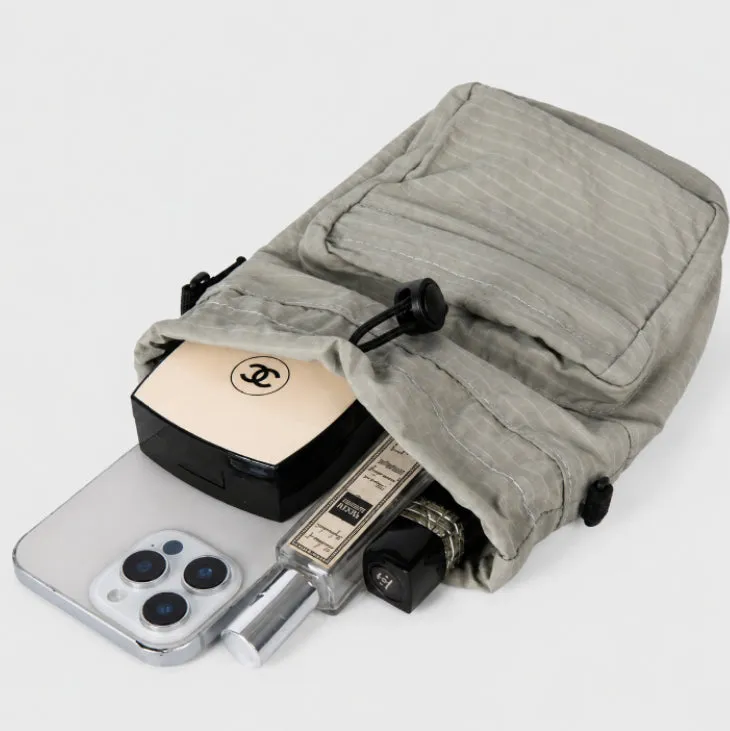 Urban Grid Nylon Crossbody Bag detail 8