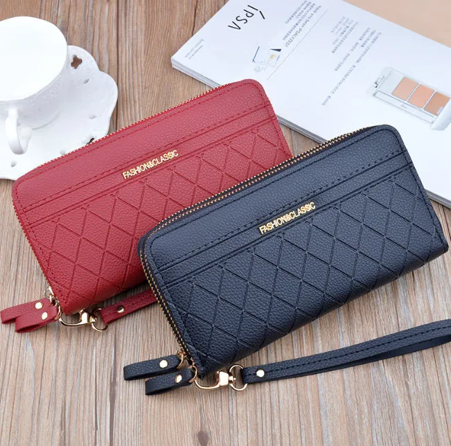 Dual Zip Elegance Wallet detail 5