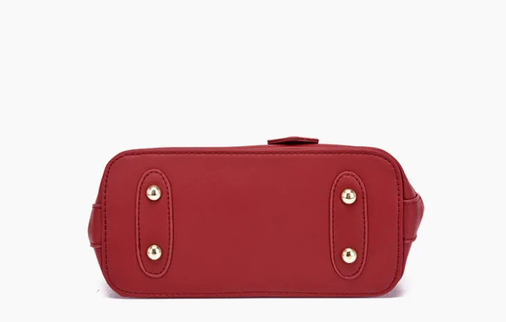 Crocodile Texture Classic Handbag detail 4