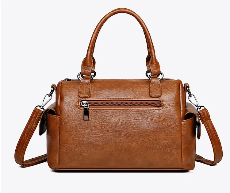 Retro Large Capacity  Shoulder Crossbody Bag detail 5