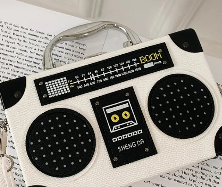 Boom Box Retro Handbag detail 7