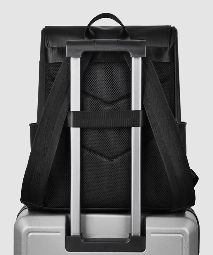 Noir Executive Business Backpack detail 10