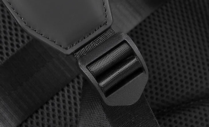 Noir Executive Business Backpack detail 8