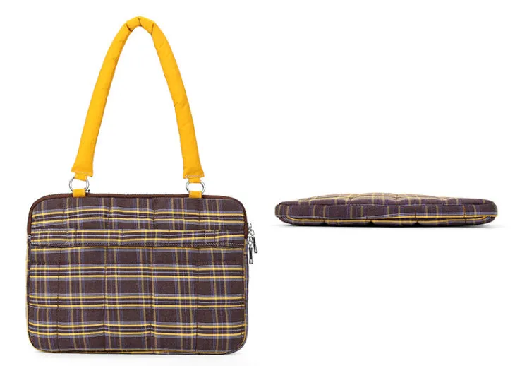 Heritage Plaid Laptop Bag detail 3