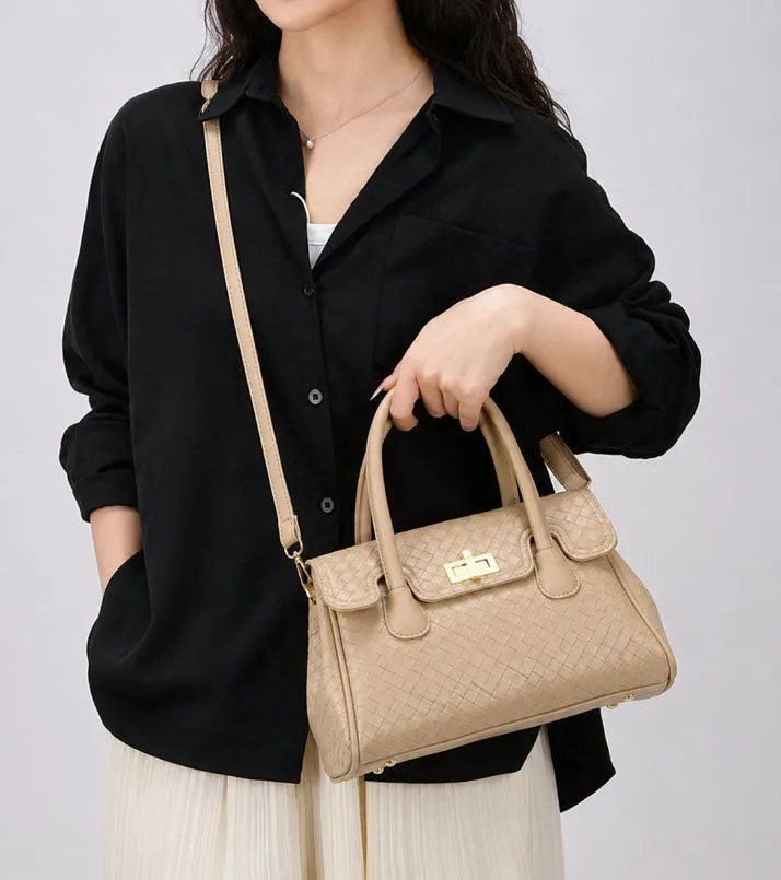 Timeless Weave Elegance Handbag detail 13