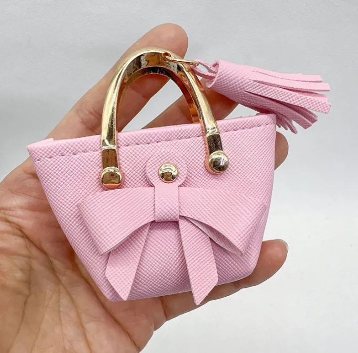 Mini Bow Purse Charm detail 4