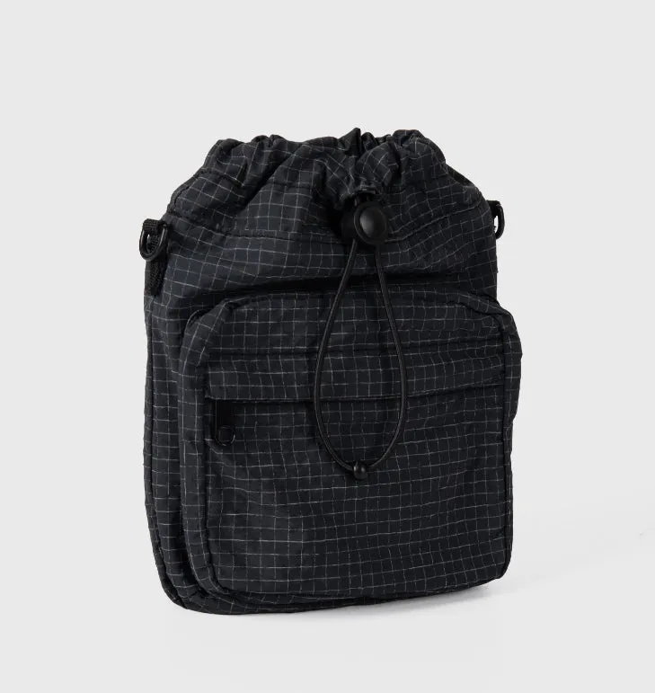 Urban Grid Nylon Crossbody Bag detail 1