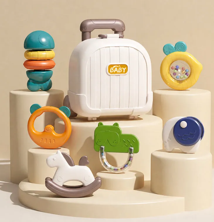 Baby Teether & Rattle Toy Set detail 2