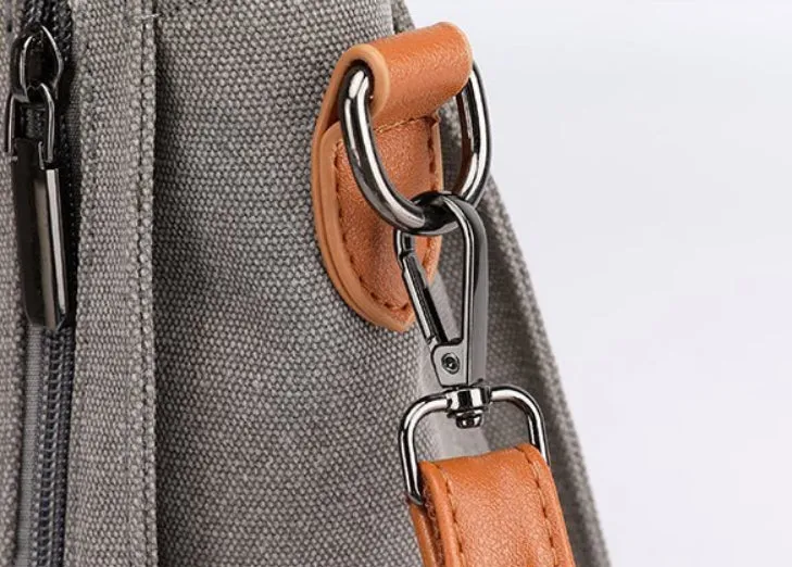 Harper Canvas Shoulder Bag detail 12