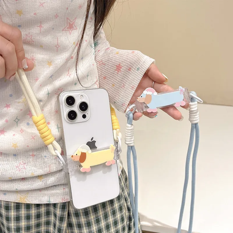 Cute Puppy Phone Charm Holder detail 7