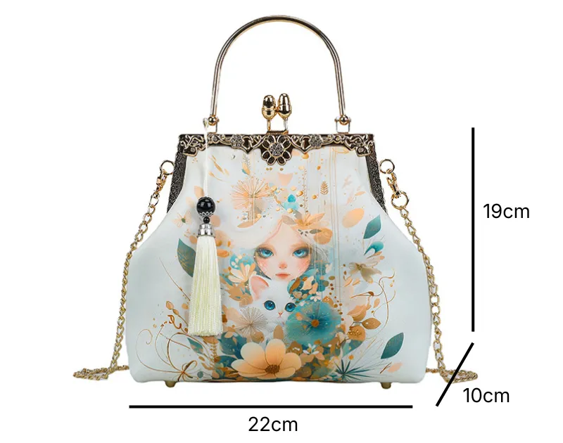 Ethereal Blossom Clutch Bag detail 14