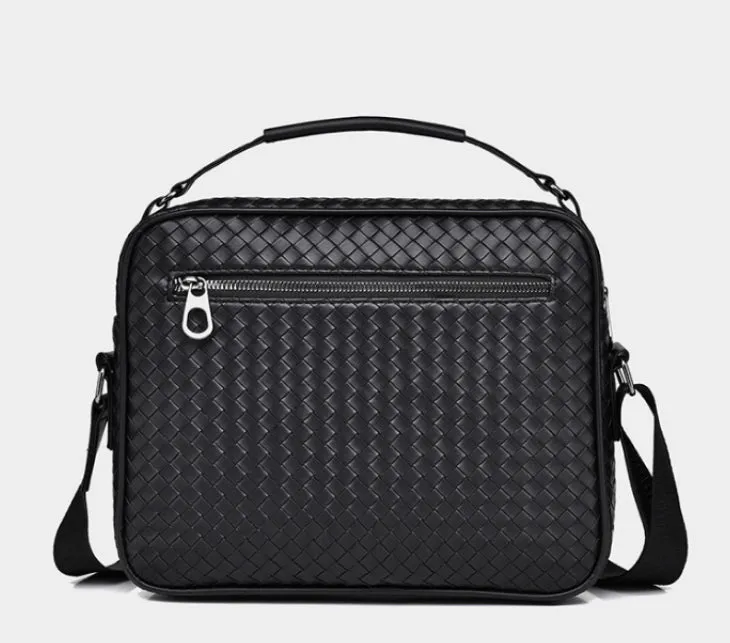 Elite Weave Men’s Multi-Function Crossbody Bag detail 5