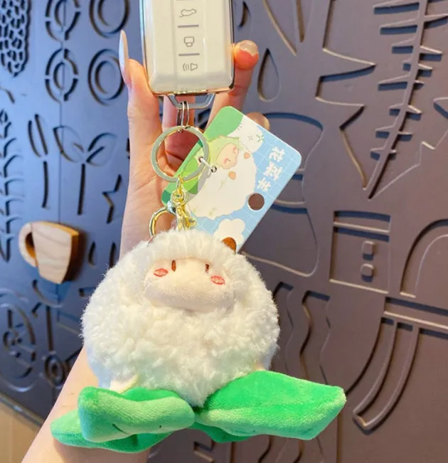 Cute Potato Dog Bag Charm detail 3