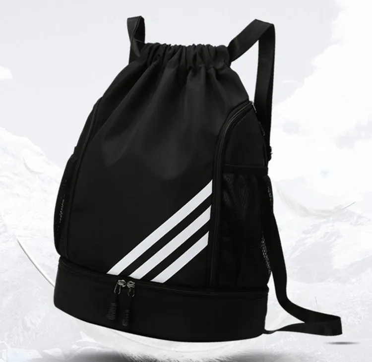 Large Capacity Men's Oxford Cloth Basketball Drawstring Bag detail 14