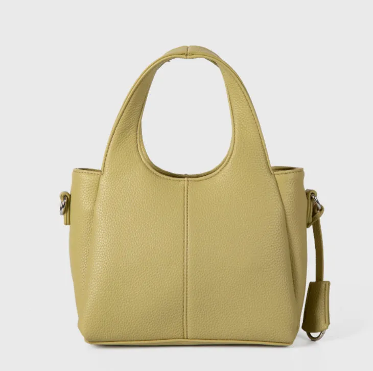Mira Minimal Structured Handbag detail 3