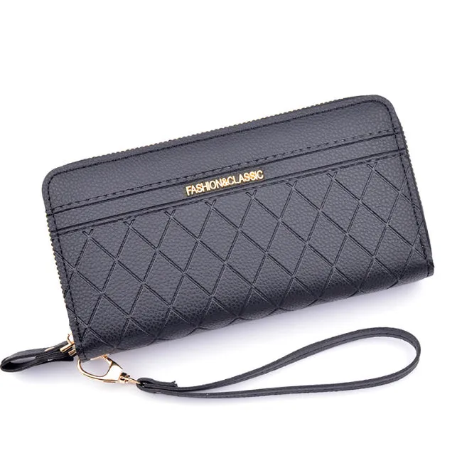 Dual Zip Elegance Wallet detail 3