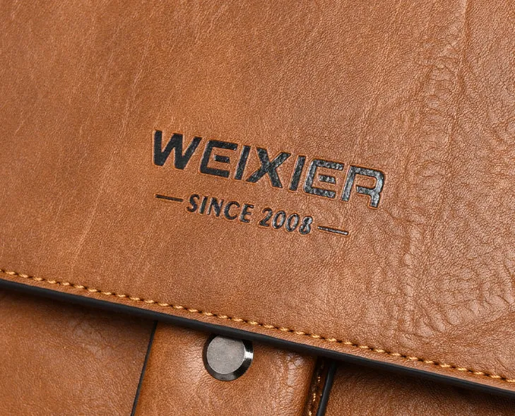 Classic Retro Business Laptop Bag detail 8