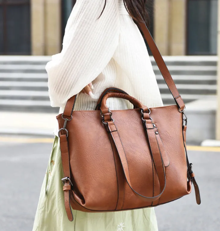 Retro Style Simple Tote Bag detail 8